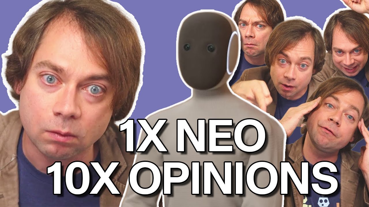 Roboticist explains first-ever home humanoid. Remains calm.
