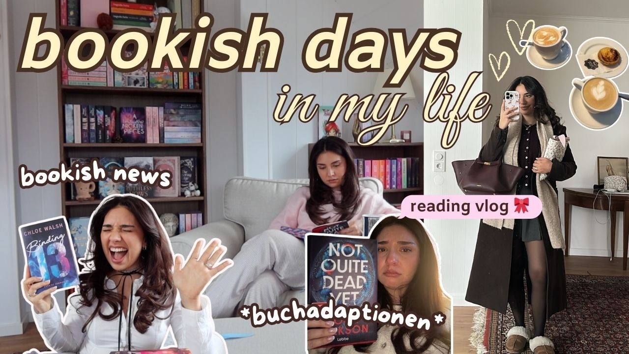 start a new book with me *werde emotional*, bookish news, buchadaptionen✨ bookish days in my life 📚💖