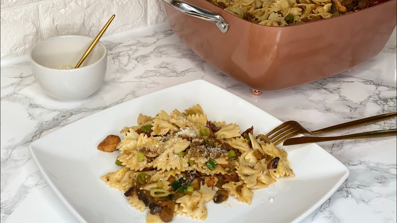 CUISINONS| PÂTES FARFALLE| IDÉES DÎNER OU DÉJEUNER| Shalou cuisine