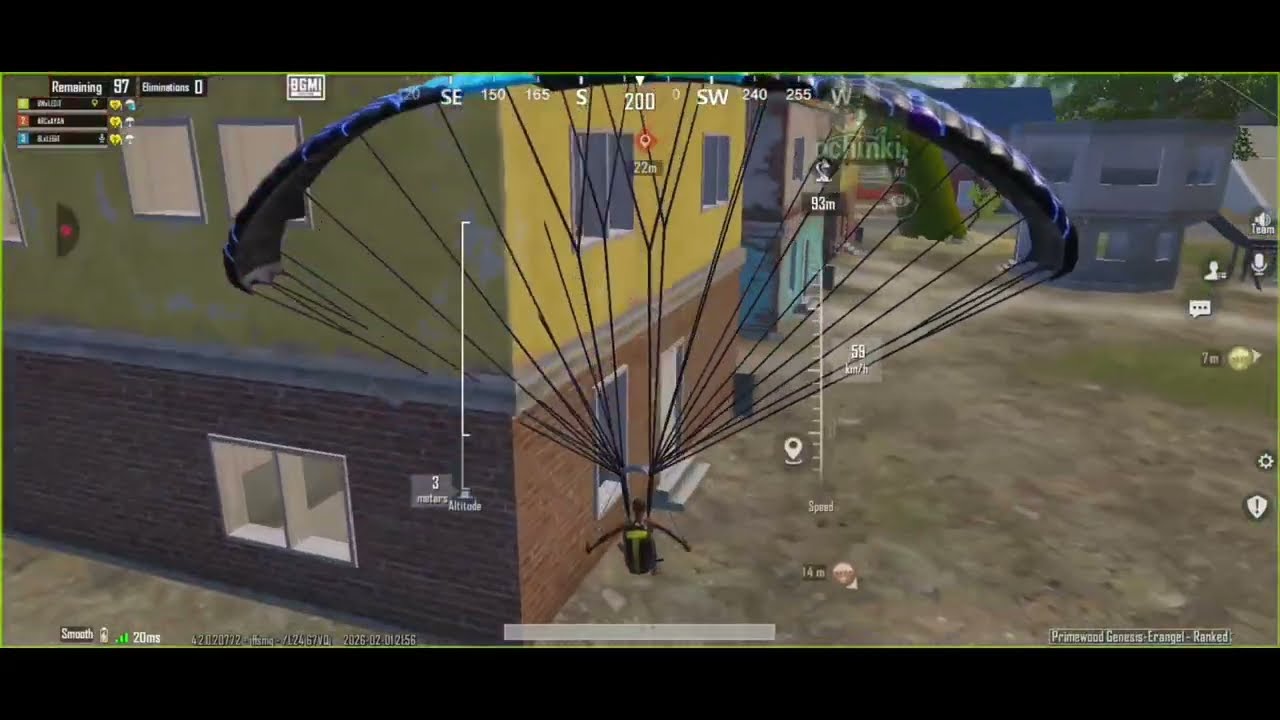 Fight against streamer squad 1vs 4 clutch l BGMI GAMEPLAY 