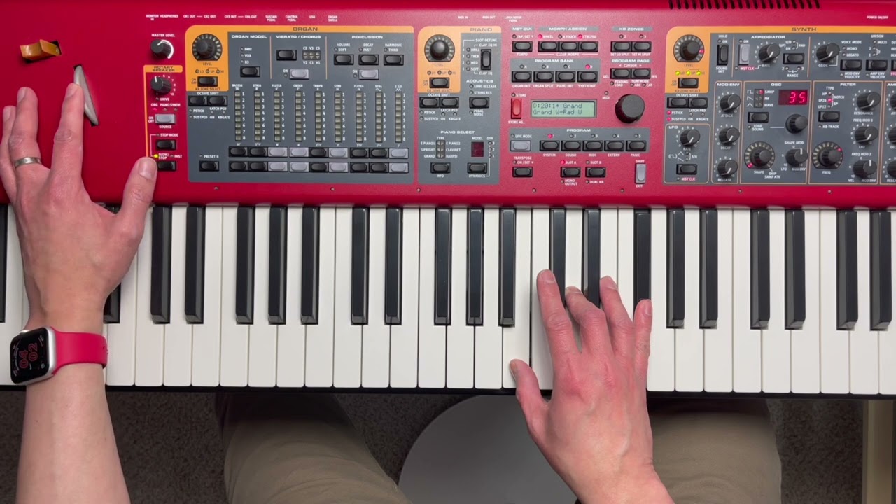PART 1: HOW TO USE WORSHIP COLLECTION NORD STAGE 2 EX.