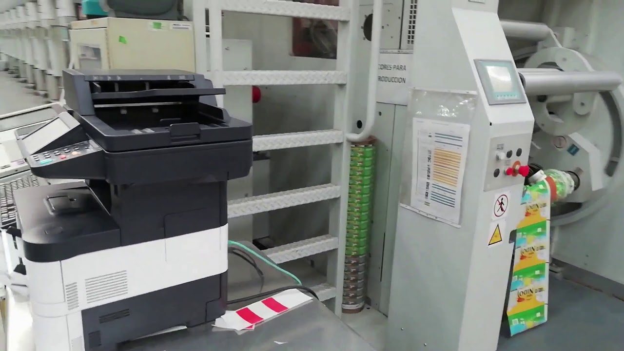 Rotomec 2013 rotogravure printing press - G18002
