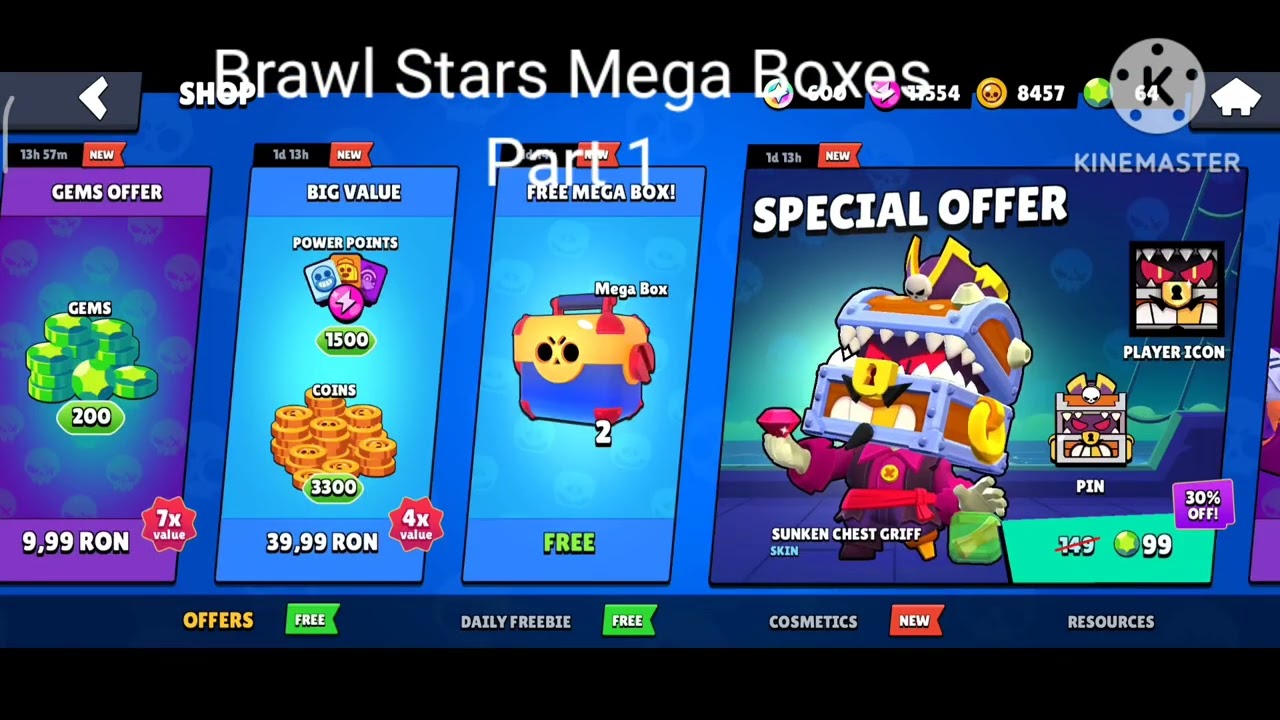 Brawl Stars 12 MEGA BOXES Part 1 #brawlstarsopen #brawlstarsopening #megaboxopening #boxopen