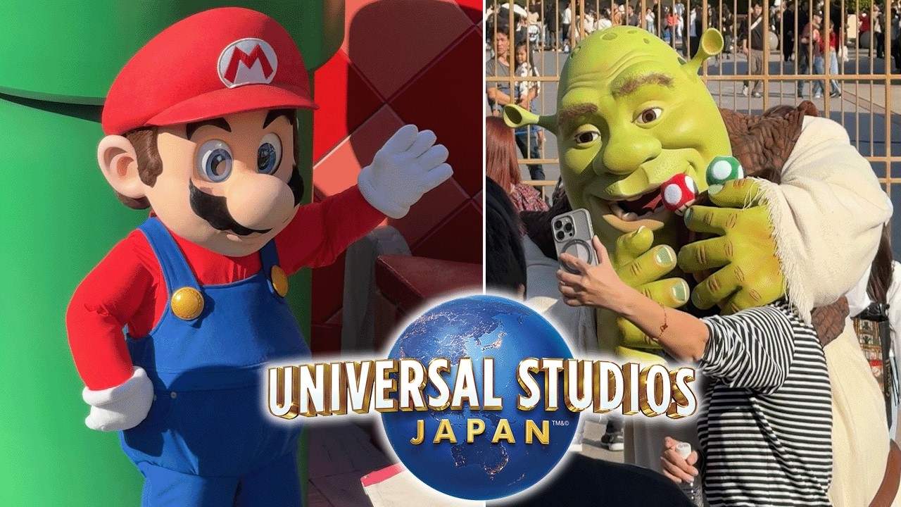 Visiting Universal Studios Japan! | Super Nintendo World, Roller Coasters & MORE! (VLOG)