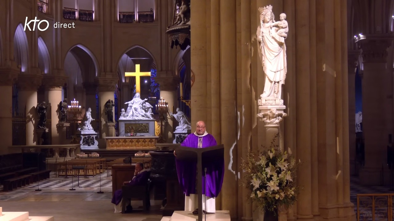 Messe du 10 mars 2026 à Notre-Dame de Paris