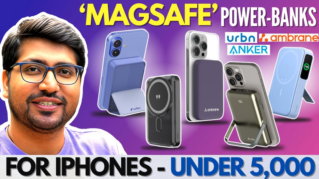 Best Magsafe Power Bank In India🔥Best Magsafe Power Bank For iPhone🔥Magsafe Power Bank Under 2000