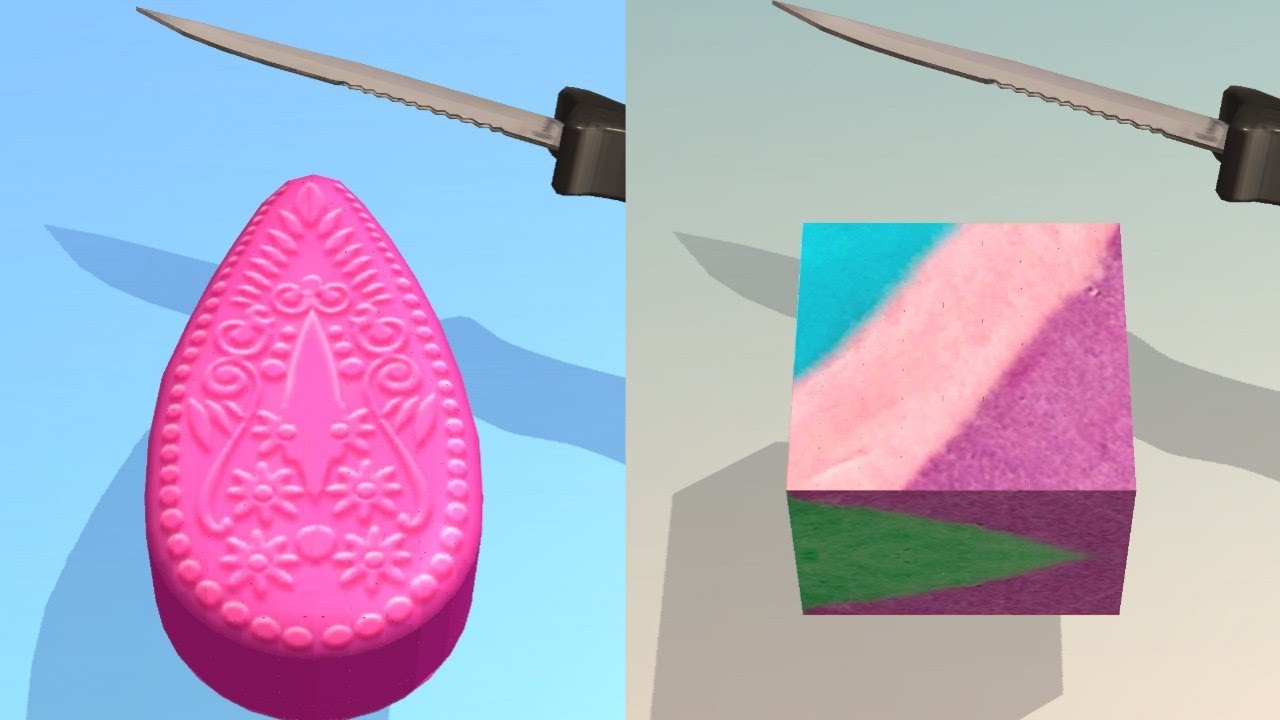 {Soap Cutting} - Satisfying ASMR - Gameplay Walkthrough - Soap Cutting Gameplay