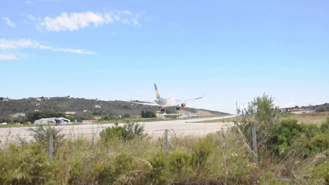 Thomas Cook Landing at Skiathos, the Second St. Maarten! Plane Spotting
