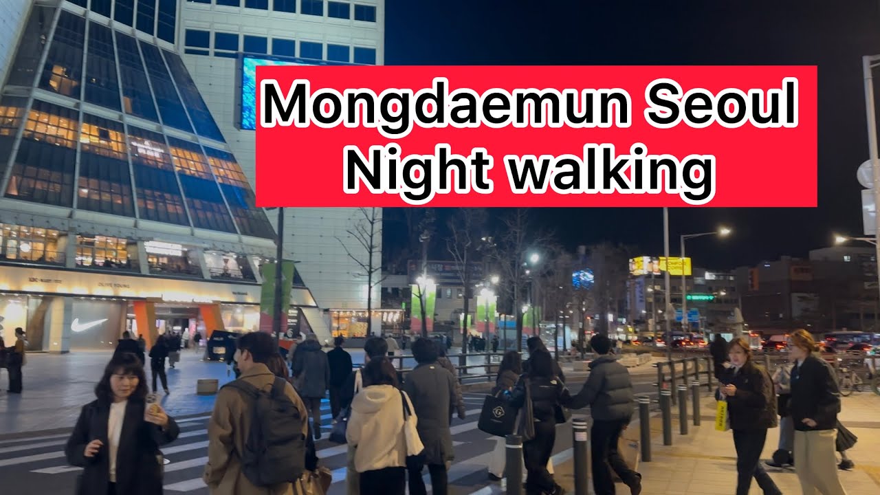 Seoul walking Mongdaemun | Euljiro6-ga | Good Morning 