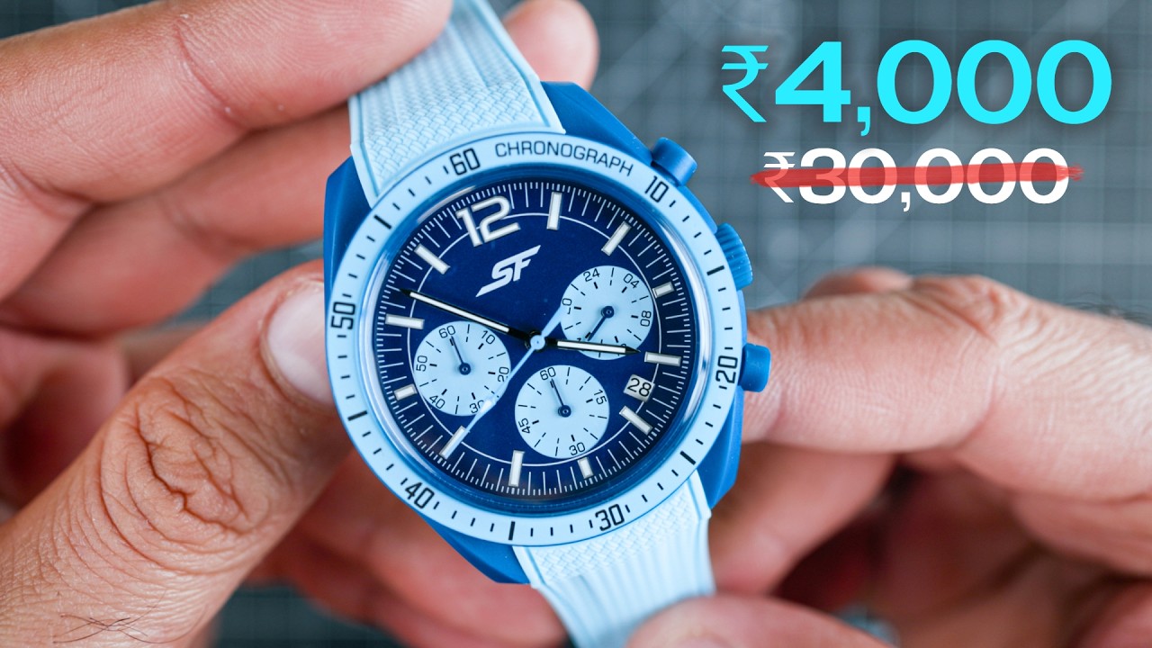Sonata made Omega MoonSwatch for ₹4000 🔥 SF Genesis Chronograph