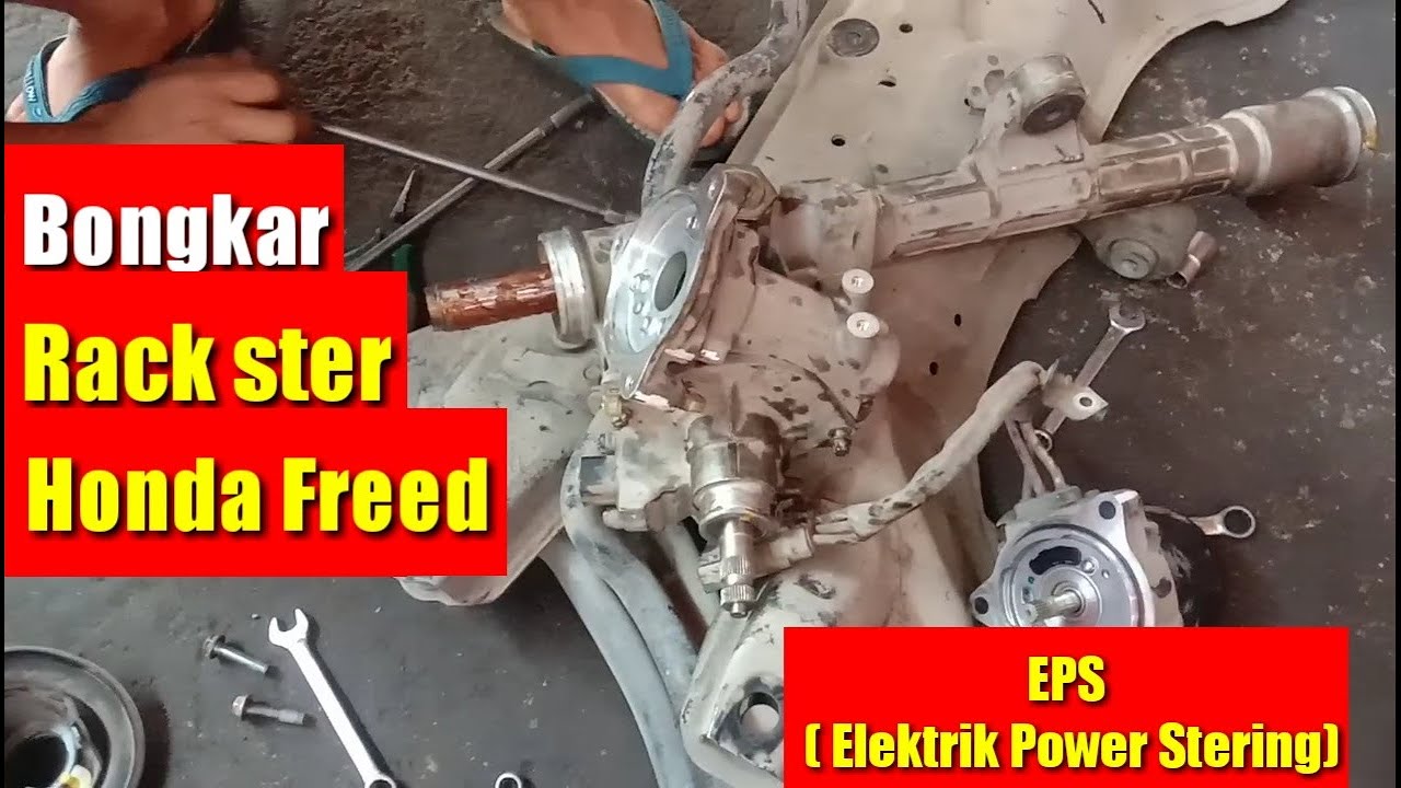 CARA BONGKAR RACK STEER HONDA FREED (EPS)