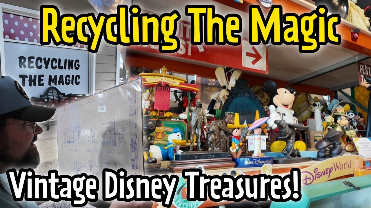 Находите винтажные диснеевские сокровища в магазине Recycling the Magic!