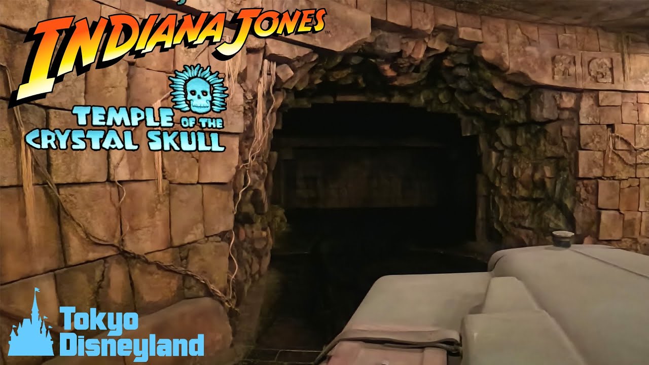 Indiana Jones Adventure: Temple of the Crystal Skull 4K Front Seat POV - Tokyo DisneySea 東京ディズニーシー