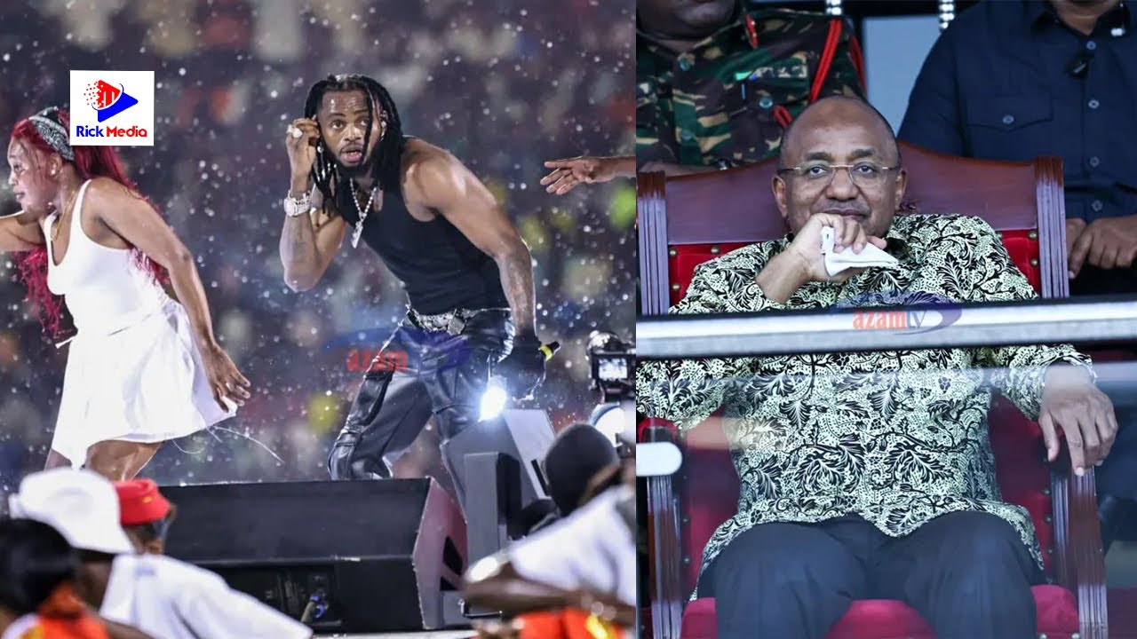 VIDEO: DIAMOND alivyomnyanyua RAIS wa ZANZIBAR kwenye SHOW ZANZIBAR