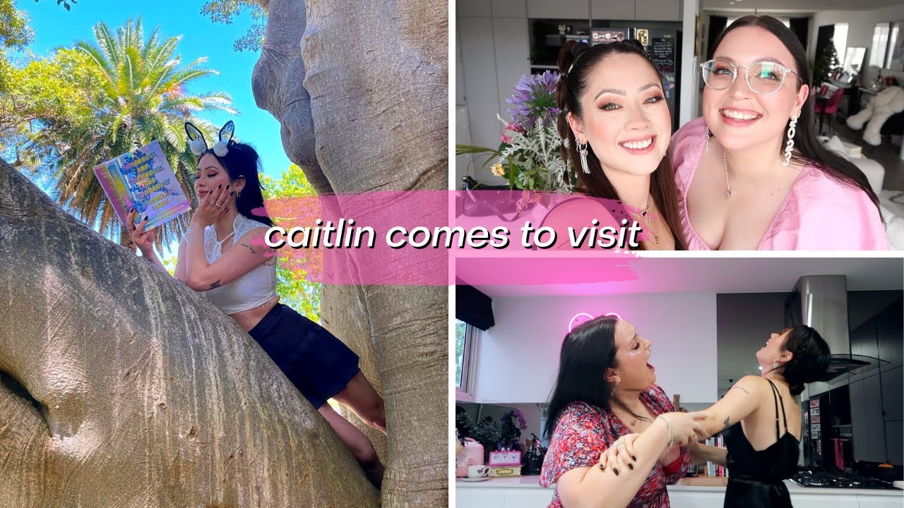 CAITLIN COMES TO SYDNEY 💗 celebrating my birthday, reading & enjoying life
