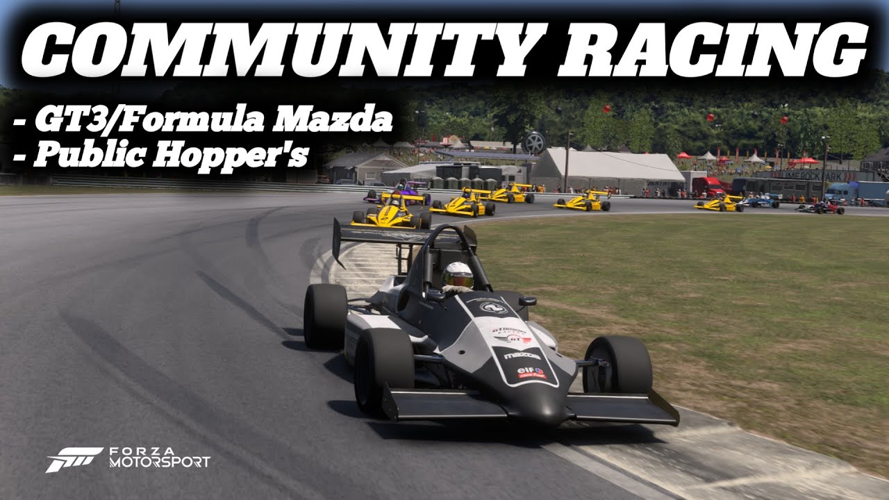 Forza Motorsport - GT3/Formula Mazda Community Racing In Public Hoppers