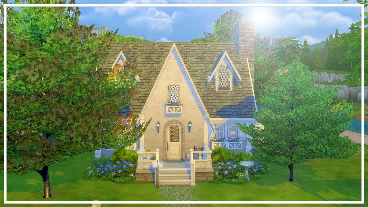OLD ENGLISH COTTAGE // The Sims 4: Speed Build