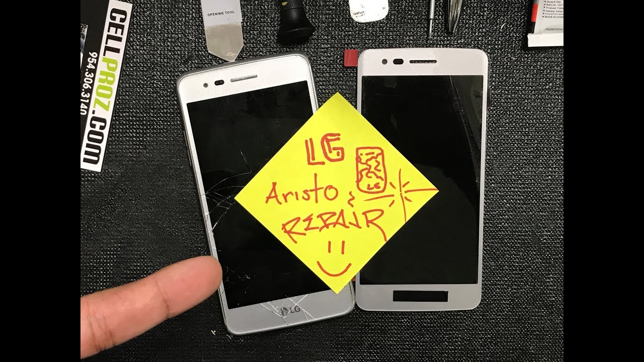 LG Aristo MS210 How To Repair - Glass LCD - Screen - Charging Port