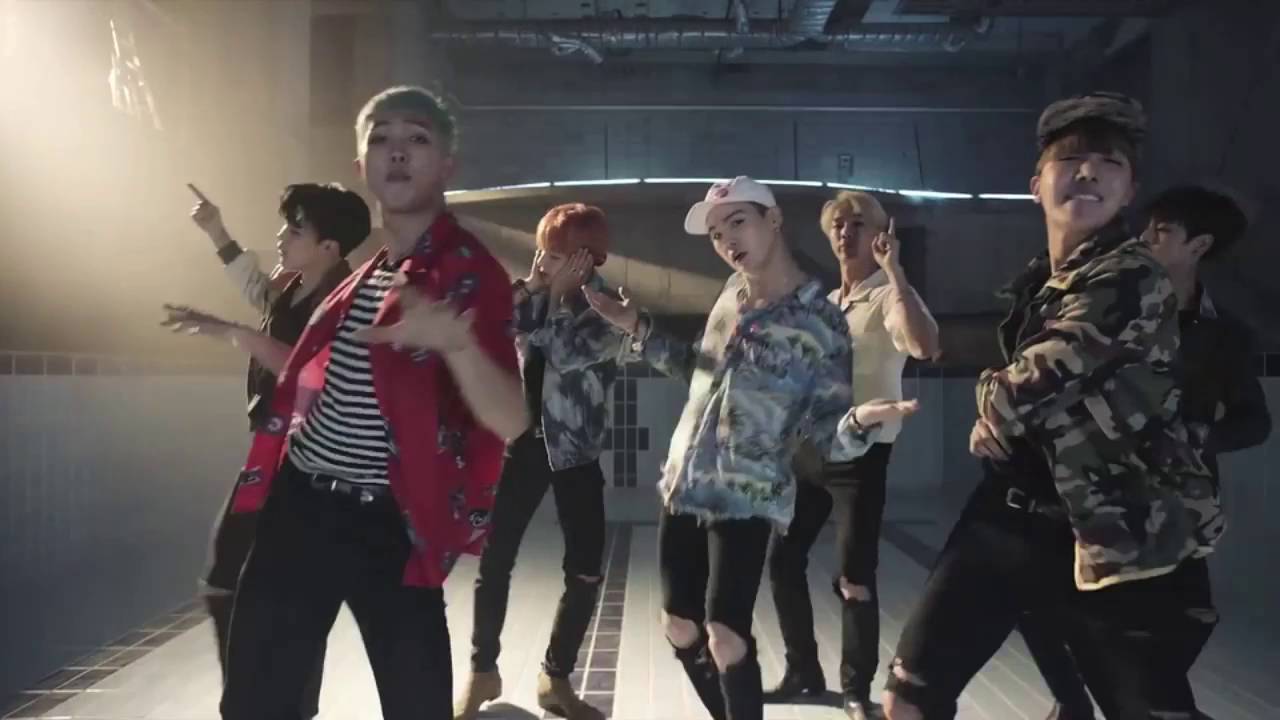 BTS Fire Dance Ver. Backwards