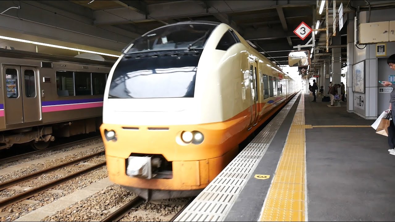 JR東日本 特急いなほ８号 （E653系運行） 超広角車窓 進行右側 秋田～新潟