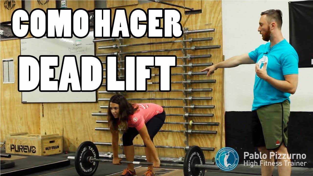 COMO HACER DEADLIFT o PESO MUERTO