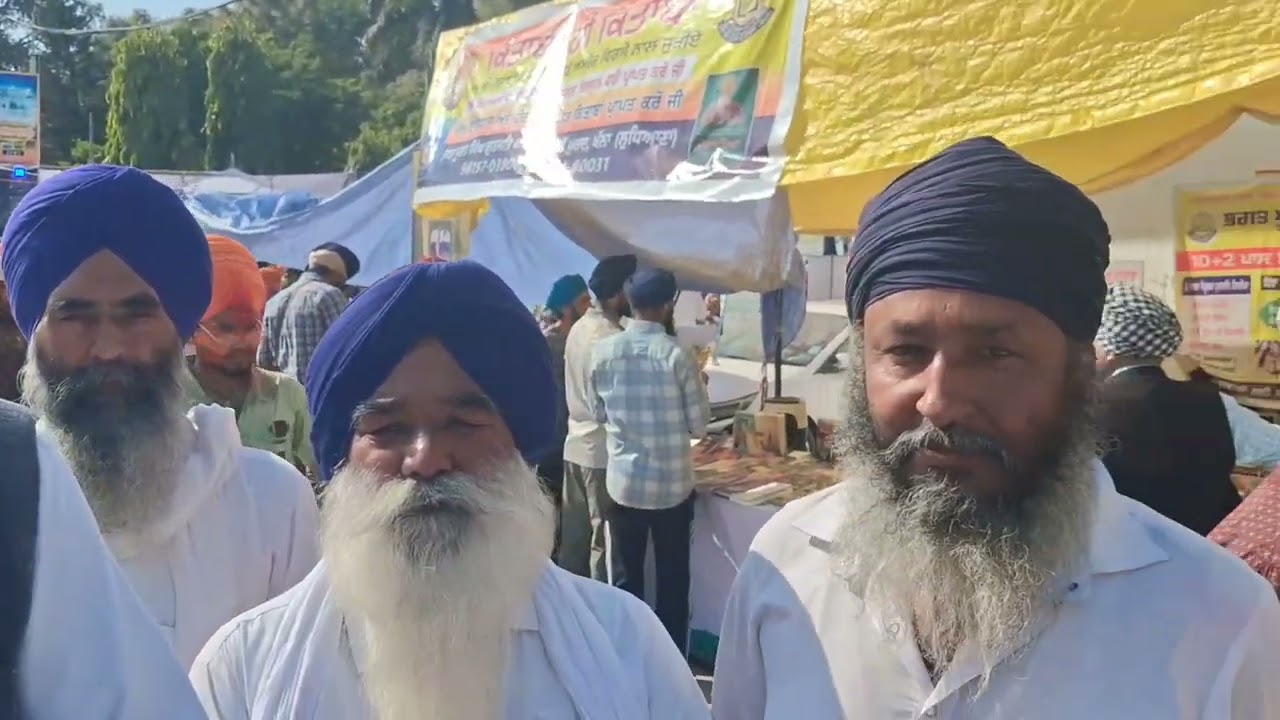 ਖਾਲਸਾ ਵਹੀਰ ਲੈ ਕੇ ਸ੍ਰੀ ਆਨੰਦਪੁਰ ਸਾਹਿਬ ਪਹੁੰਚੇ ਬਾਪੂ ਤਰਸੇਮ ਸਿੰਘ ਨੇ ਬੰਦੀ ਸਿੰਘਾਂ ਦੀ ਰਿਹਾਈ ਮੰਗੀ 