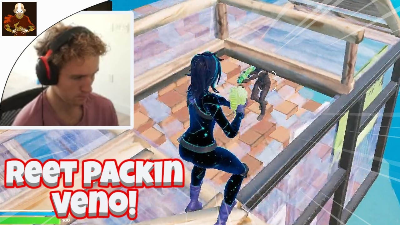 REET vs VENO😳 (1v1 ZONEWARS) [FORTNITE TOKEN/WAGER]