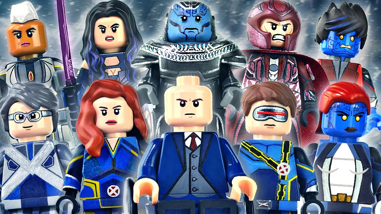 LEGO Marvel: Минифигурки X-Men — Витрина