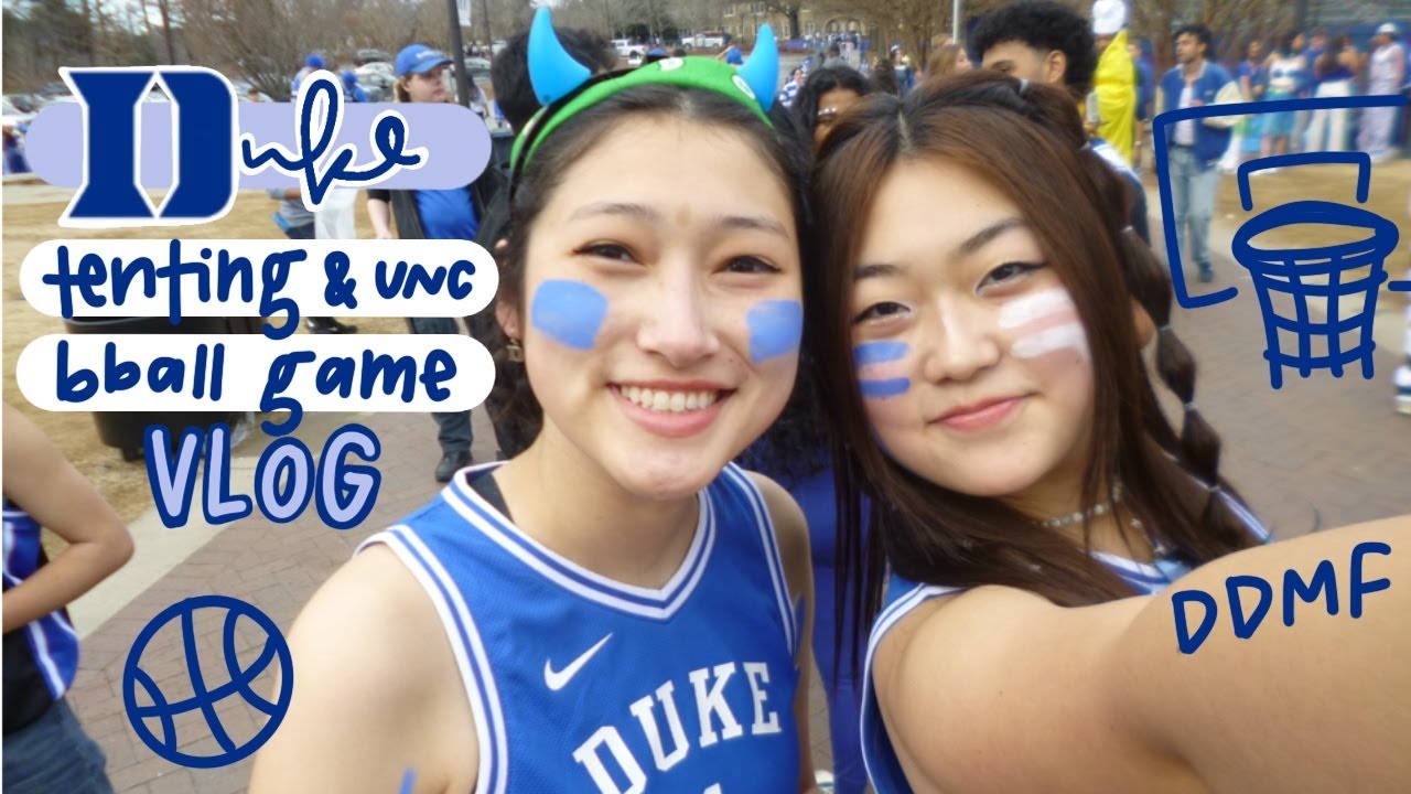 DUKE VLOG: all about the Duke tenting process, UNC basketball game, + more!!