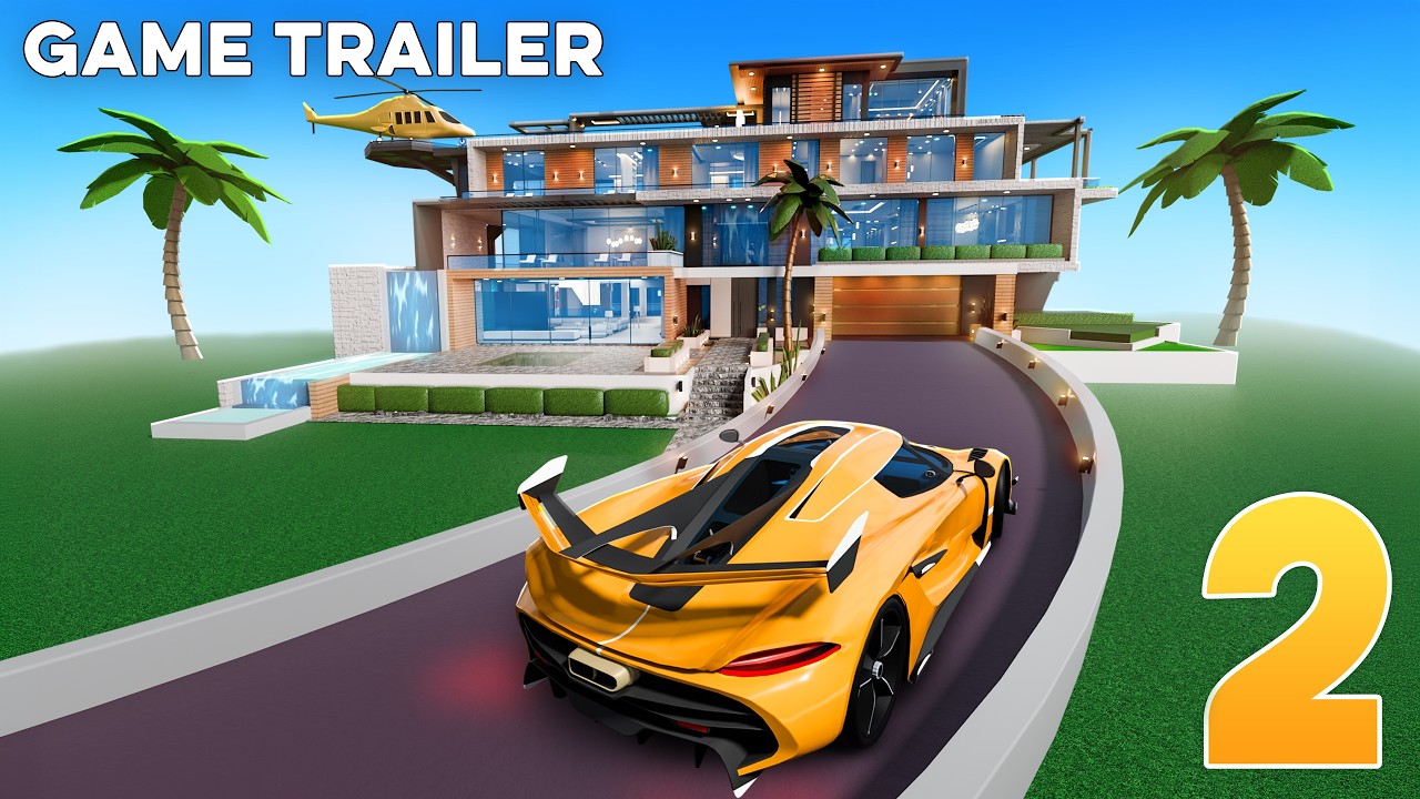 Mega Mansion Tycoon 2 (Game Trailer)