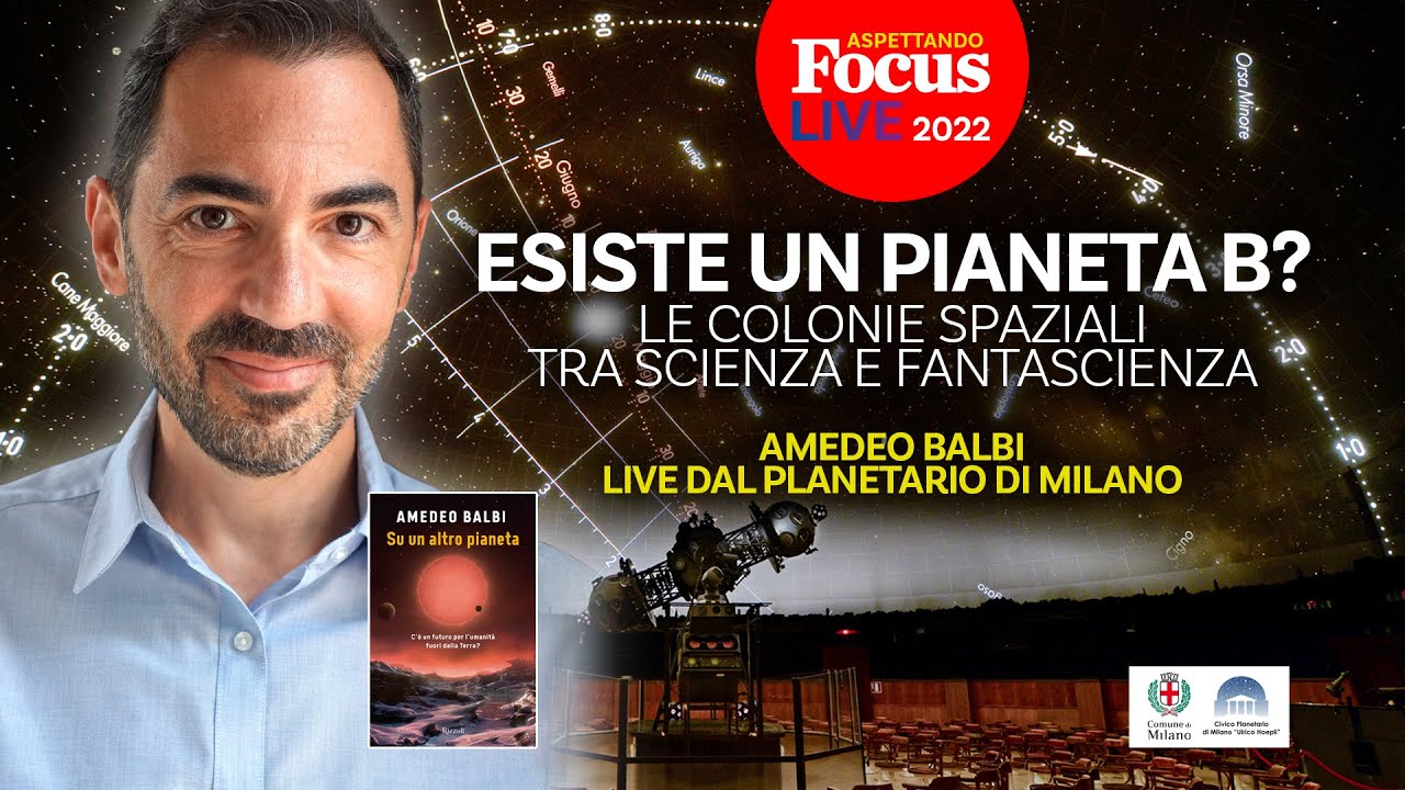 Le Colonie Spaziali tra Scienza e Fantascienza con Amedeo Balbi