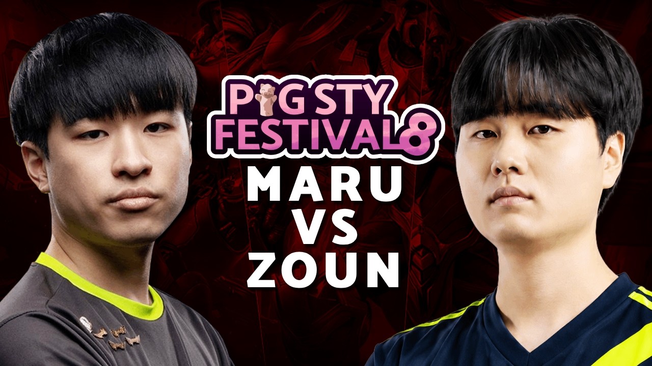 MARU vs ZOUN: Battle for last Semis Spot! | PiGFest 8.0 Playoffs - StarCraft 2