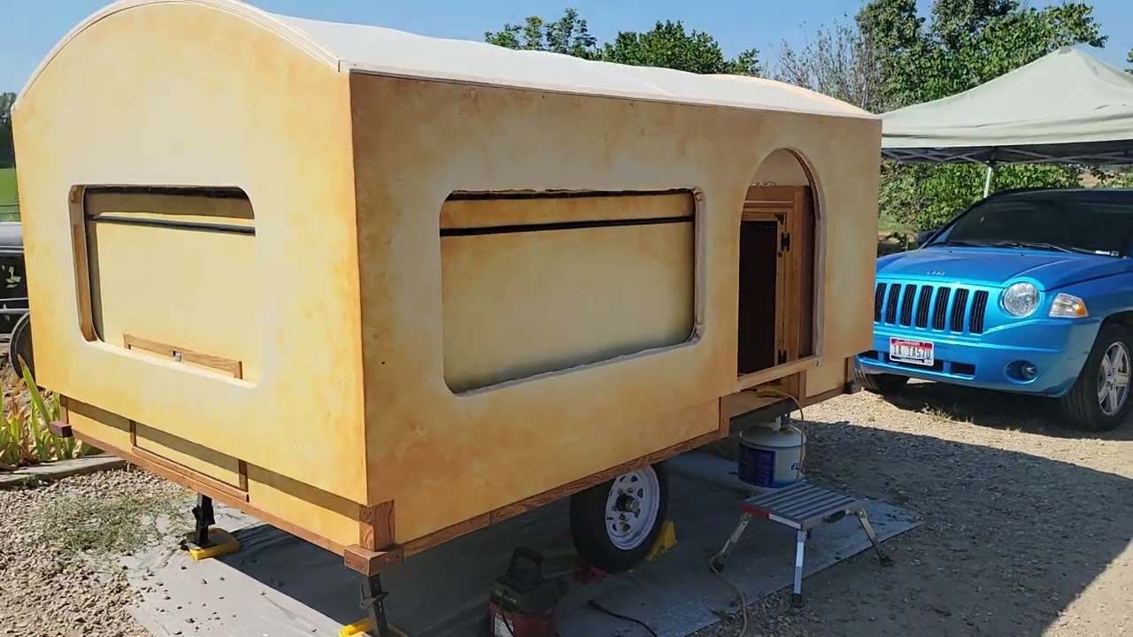 Gypsy Caravan Project, Part 9: Putting on the Roof
