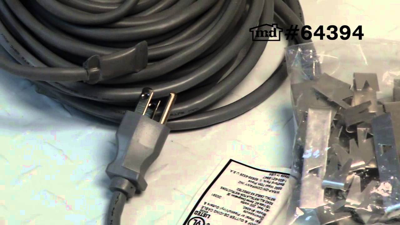 ROOF & GUTTER CABLE 80' #64394