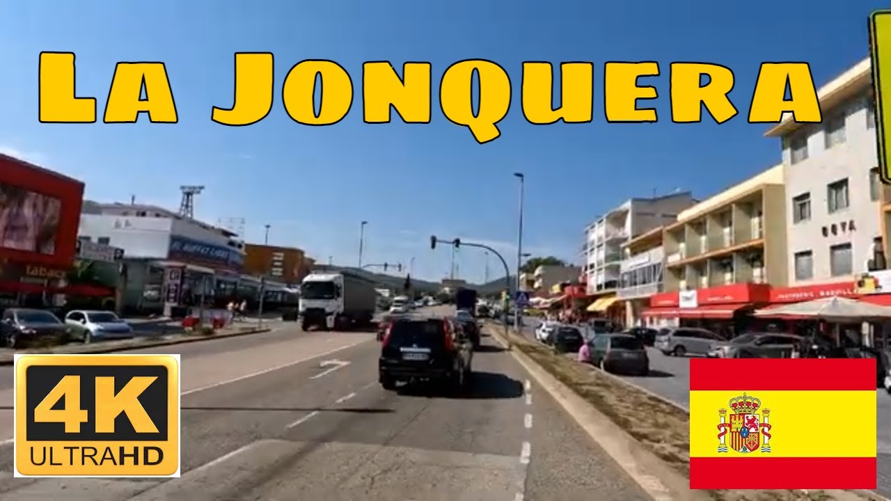 La Jonquera 4k - Driving- French region