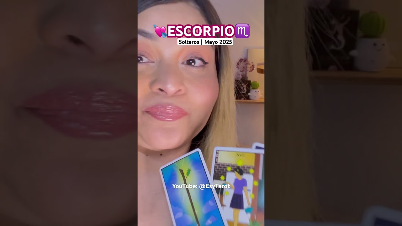 Escorpio🌹Solteros💘Tarot para Mayo 2025 #escorpio #tarotescorpio #signoescorpio