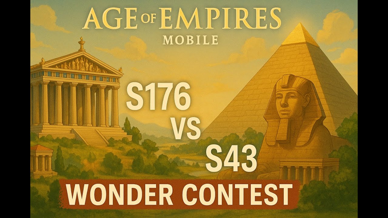 Wonder contest 176 vs 043 what is this matchmakings? | Age of Empire Mobile