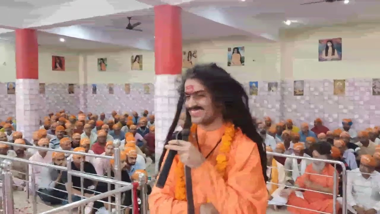 रविवार को श्री गुरू महाराज जी ने अपने मुखारविंद से सुनाया सुंदर संत्सग (आश्रम लिदकोट जिला ऊना)