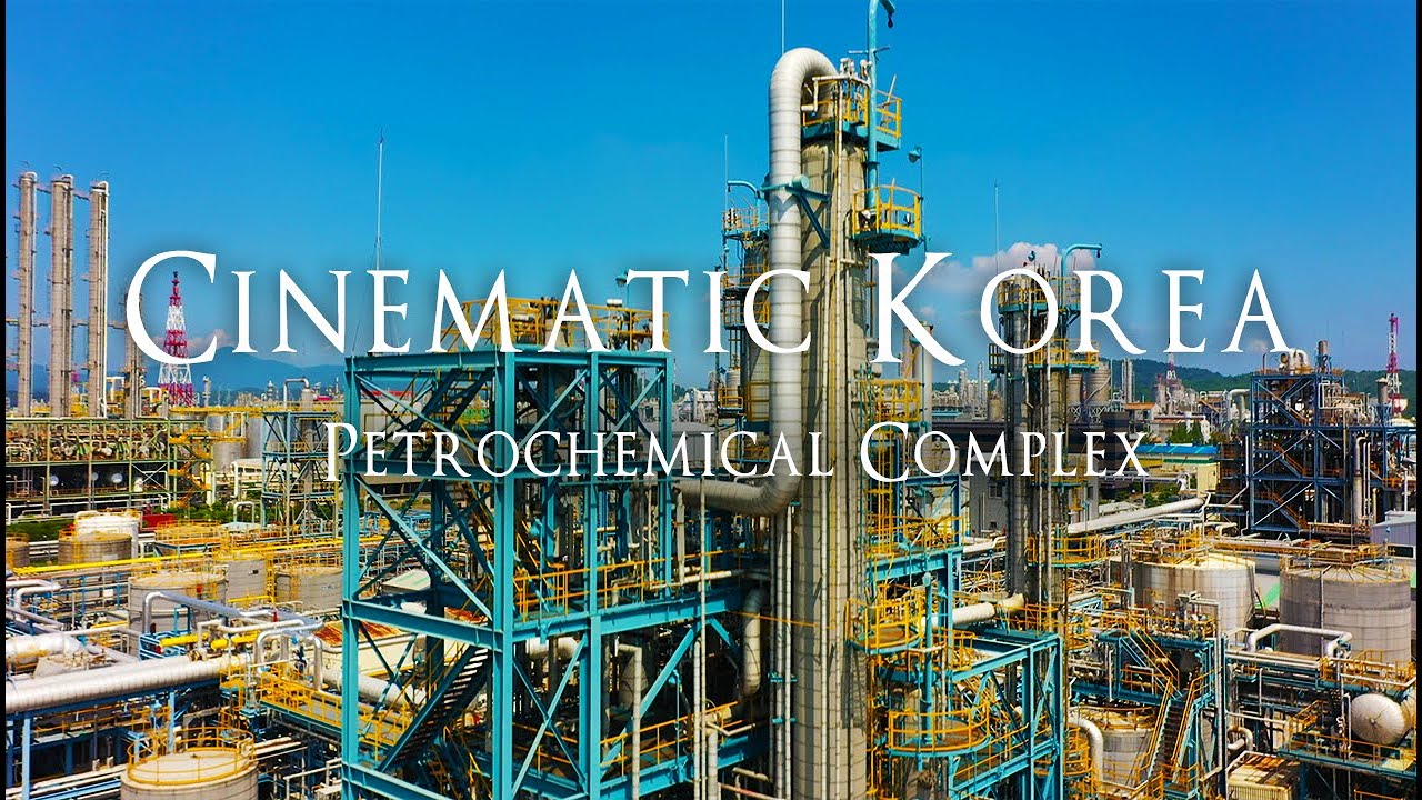 울산 석유화학단지 드론영상 Cinematic Korea  4K- Ulsan Petrochemical Complex