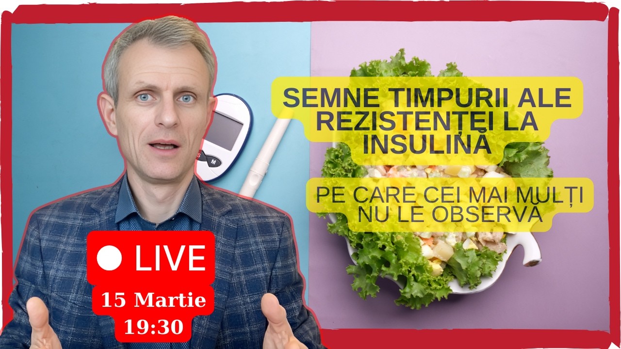 Semnele timpurii ale rezistenței la insulină pe care mulți le ignoră