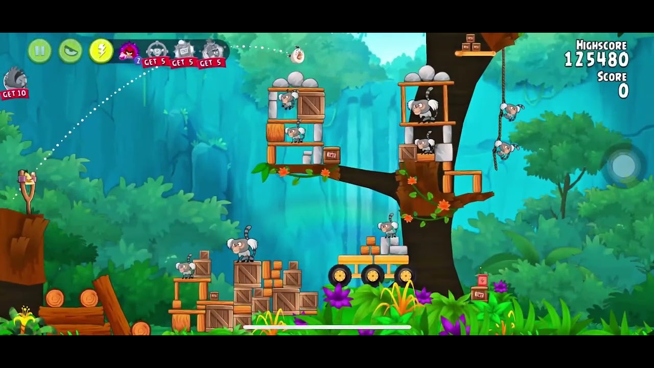 Angry birds Rio 2 Timber tumble 1-10