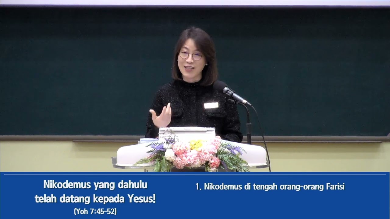[Firman Only]  Nikodemus yg dahulu telah datang kpd Yesus (Yoh7:45-52) - Ibu Anita