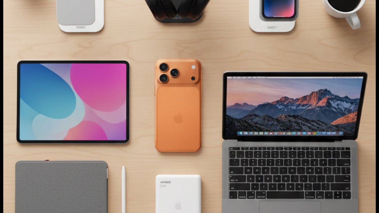 Аксессуары Apple MUST HAVE! Macbook Pro M5, iPad M5, iPhone 17 Pro: каждый день
