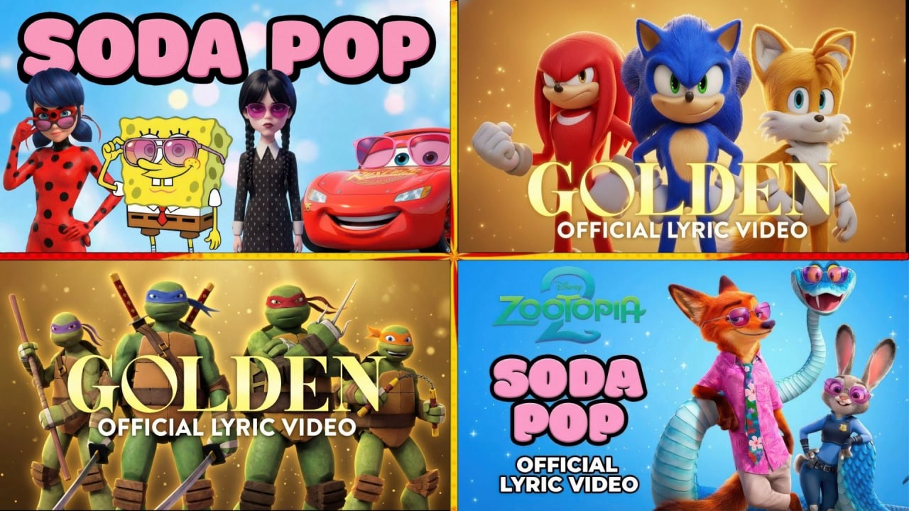 SODA POP LADY BUG🆚GOLDEN X PRİME SONİC🆚GOLDEN X NİNJA TURTLE🆚SODA POP ZOOTOPİA GOLDEN VS SODA POP#42
