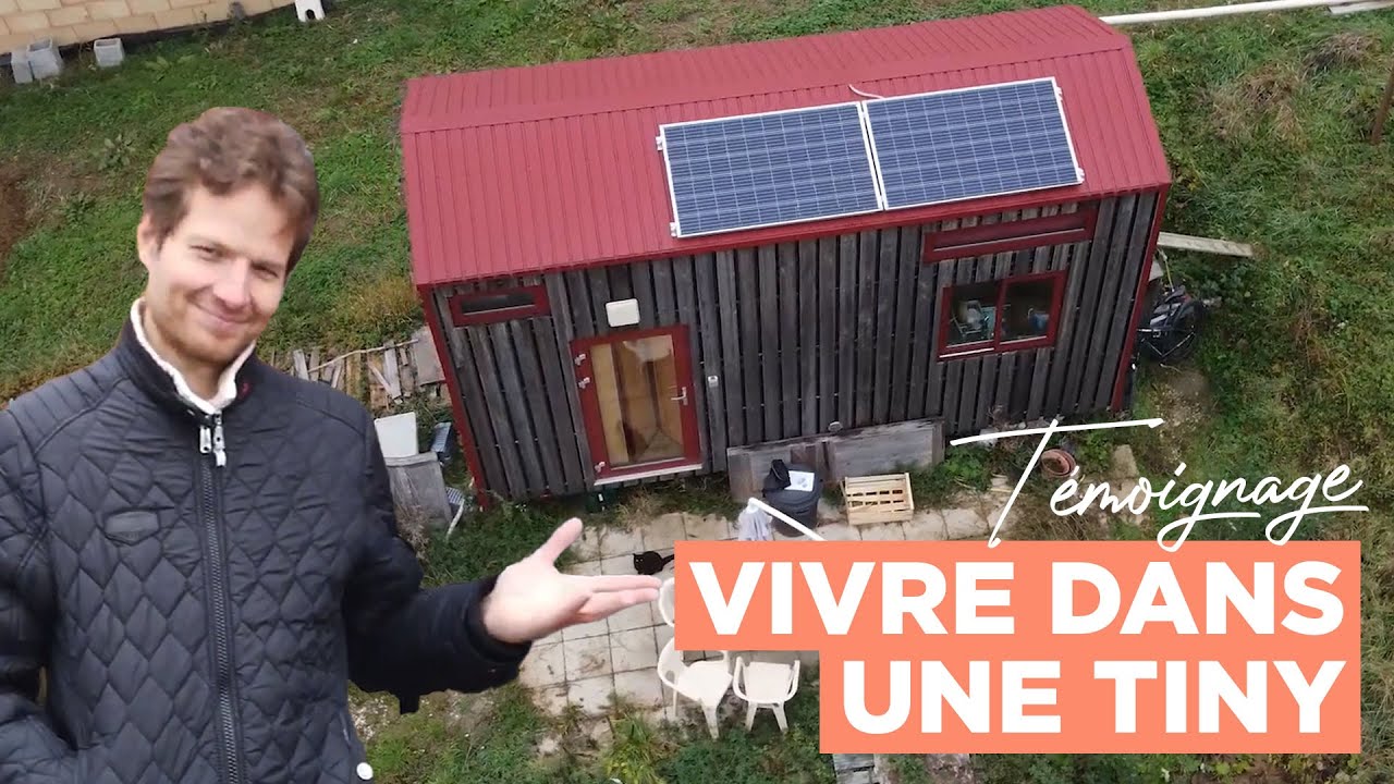 VIVRE EN AUTONOMIE ELEC & EAU 🌞🚰 Fabrice nous pr&eacute;sente sa Tiny House autonome en Savoie
