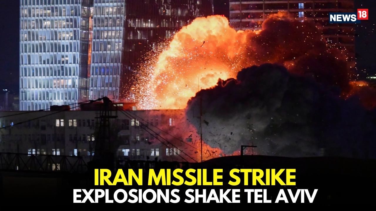 IRAN MISSILE STRIKE ON TEL AVIV | Explosions Rock Israel as Iran Launches Massive Barrage | Live