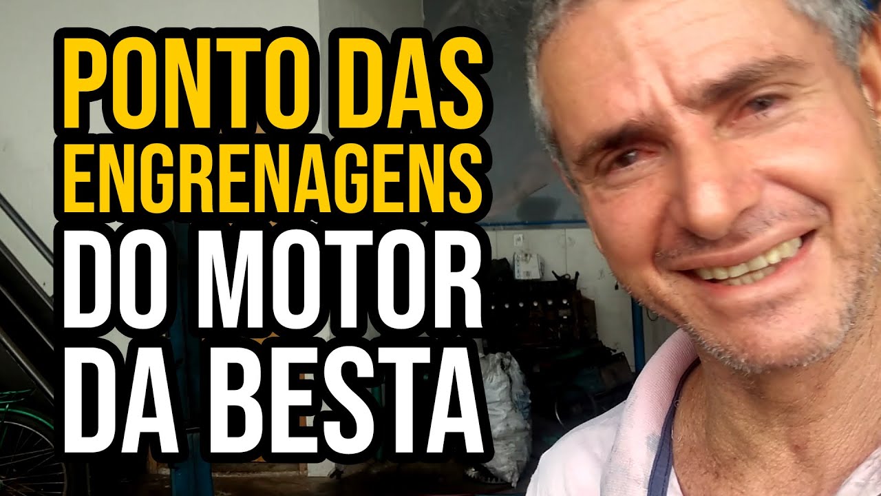 Ponto das engrenagens do motor da Besta