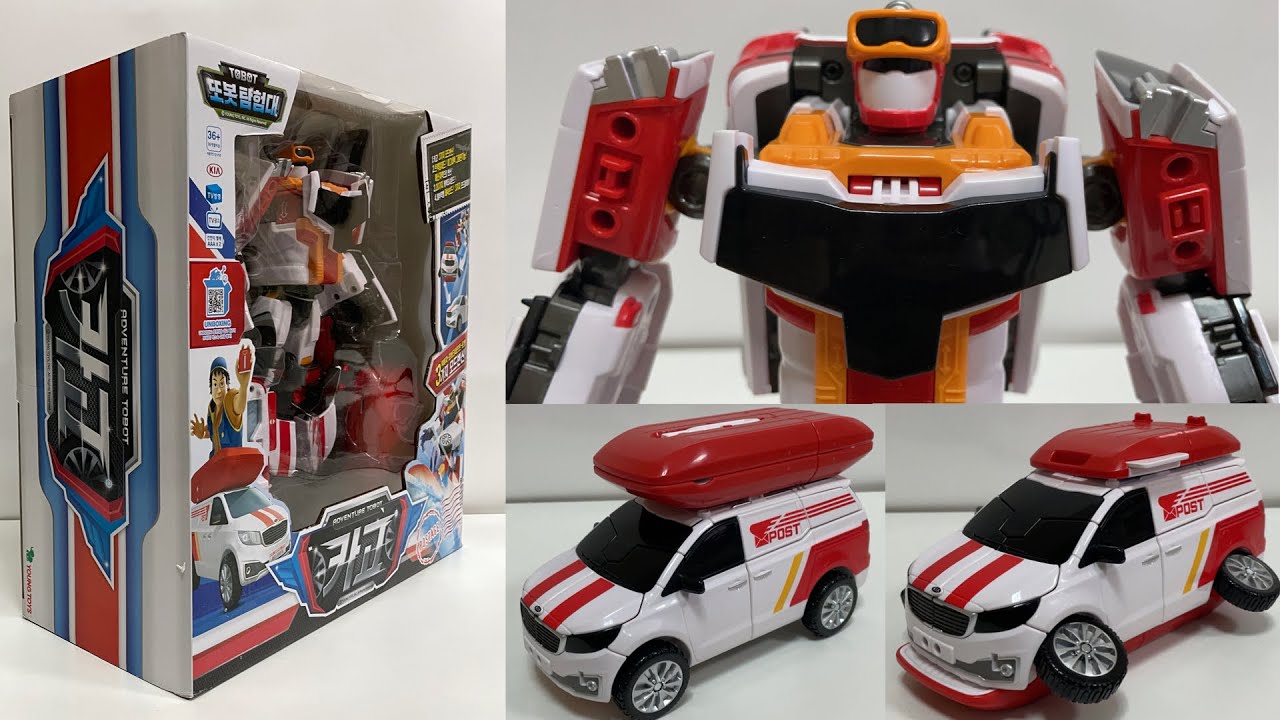 또봇 어드벤처 카고 언박싱 리뷰 : TOBOT Adventure V CARGO