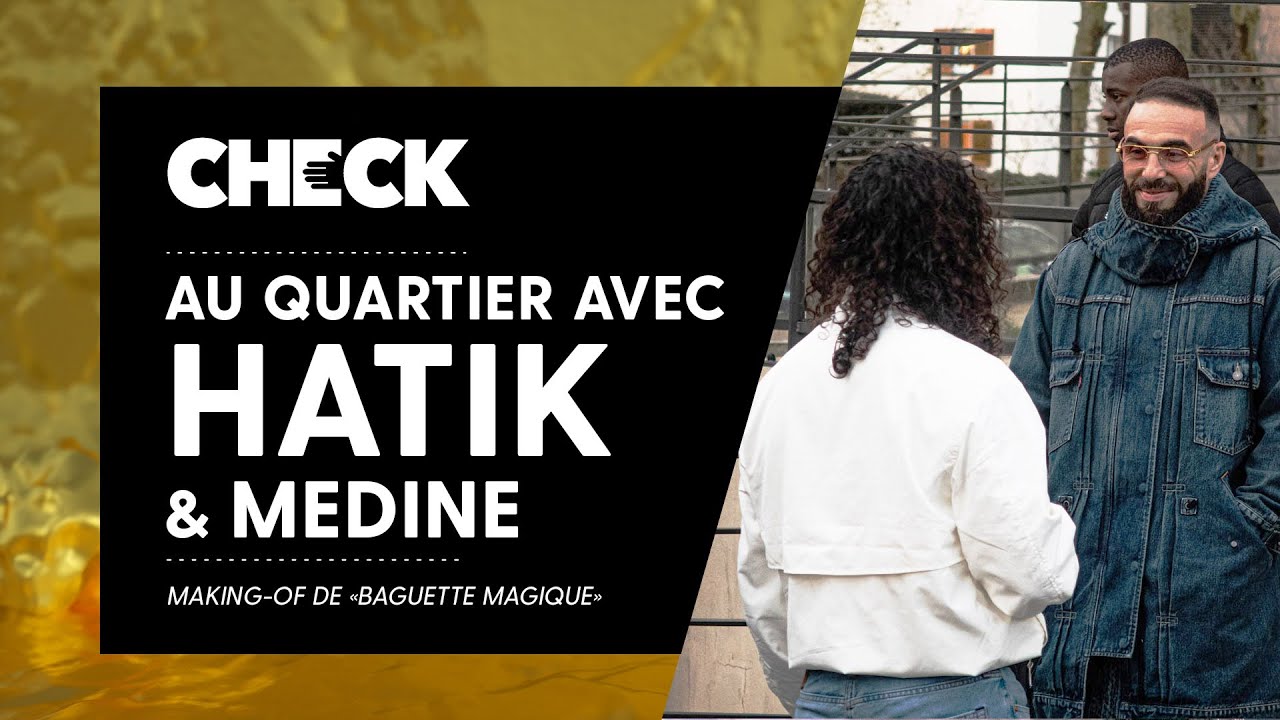 Au quartier avec Hatik et Medine