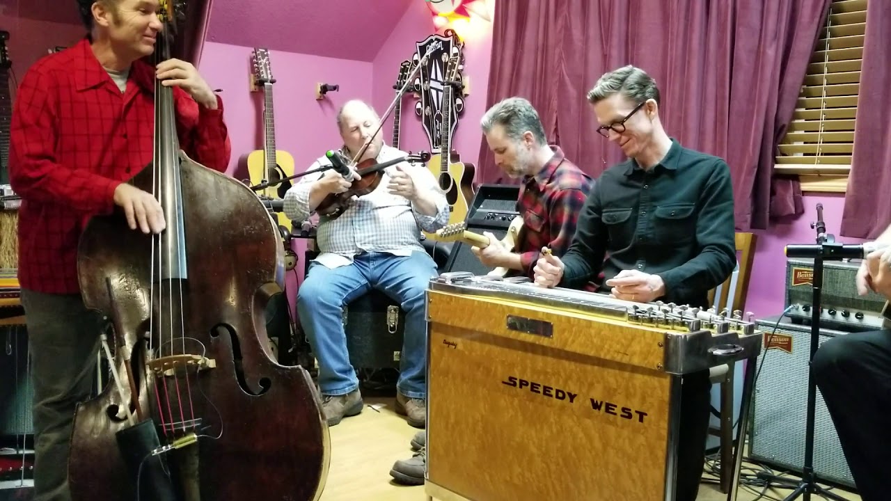 Jeremy Wakefield plays Speedy West's Bigsby pedal steel guitar
